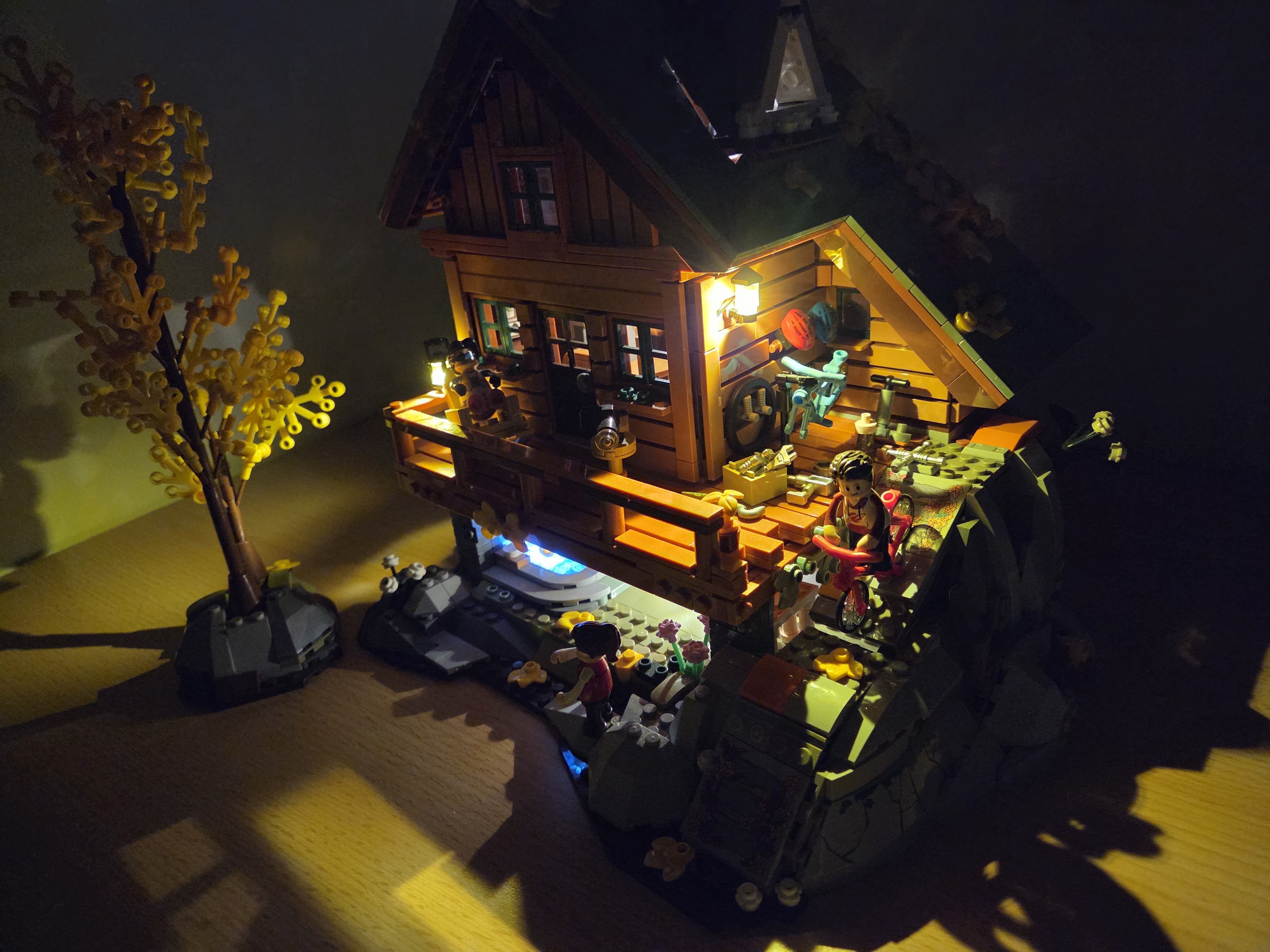 FunWhole F9035 Berghütte Mountain Cabin